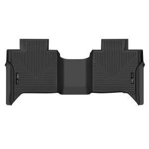 Toyota Tundra Floor Mats - Rear - Husky Liners - X-act Contour - Black - `22-`27